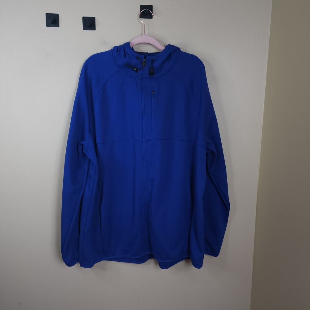 Urban Frontier Lightweight Full Zip Hoodie in Blue Size 2X